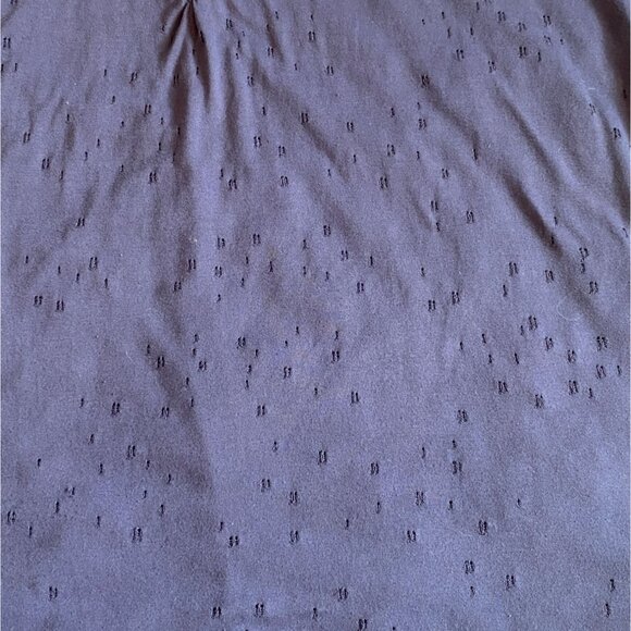 Daytrip Womens Tattered Lace Up V-Neck Top-Graystone-Size Medium-GUC - Picture 5 of 7